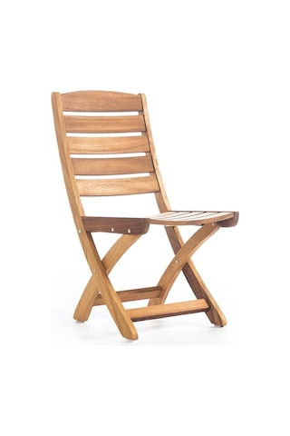 Rehome Mirage İroko Kolsuz Sandalye Kahverengi