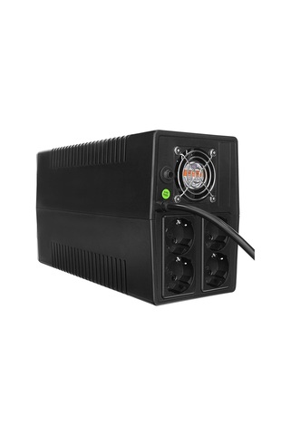 S-link Mıght U100 1000va Ups 12v7ah-2 600w Siyah Line-ınteractive Kesintisiz Ups Güç Kaynağı Kdo