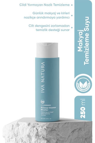 Iva Natura Cilt Tonu Eşitleyici Arındırıcı Makyaj Temizleme Suyu 250 ML