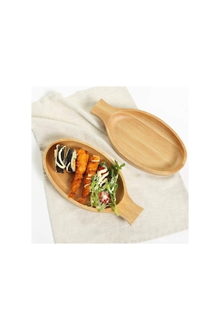 Suşi Kasesi, Yemek Kasesi Servis Kasesi Yenilikçi Balık Şekli Mutfak Yemek Tatlı Kasesi Suşi Tabak Saplı Sofra Takımı 24x12.5x3cm