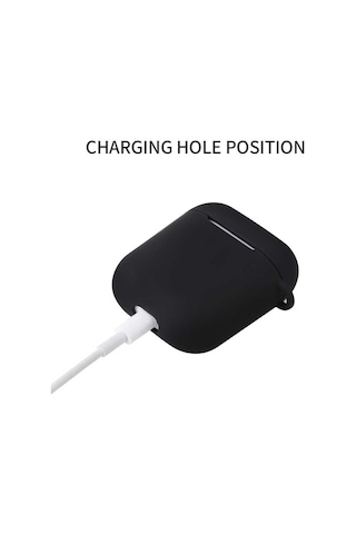 Lexroo Apple AirPods Uyumlu Kılıf Airbag 11 Silikon - Lacivert