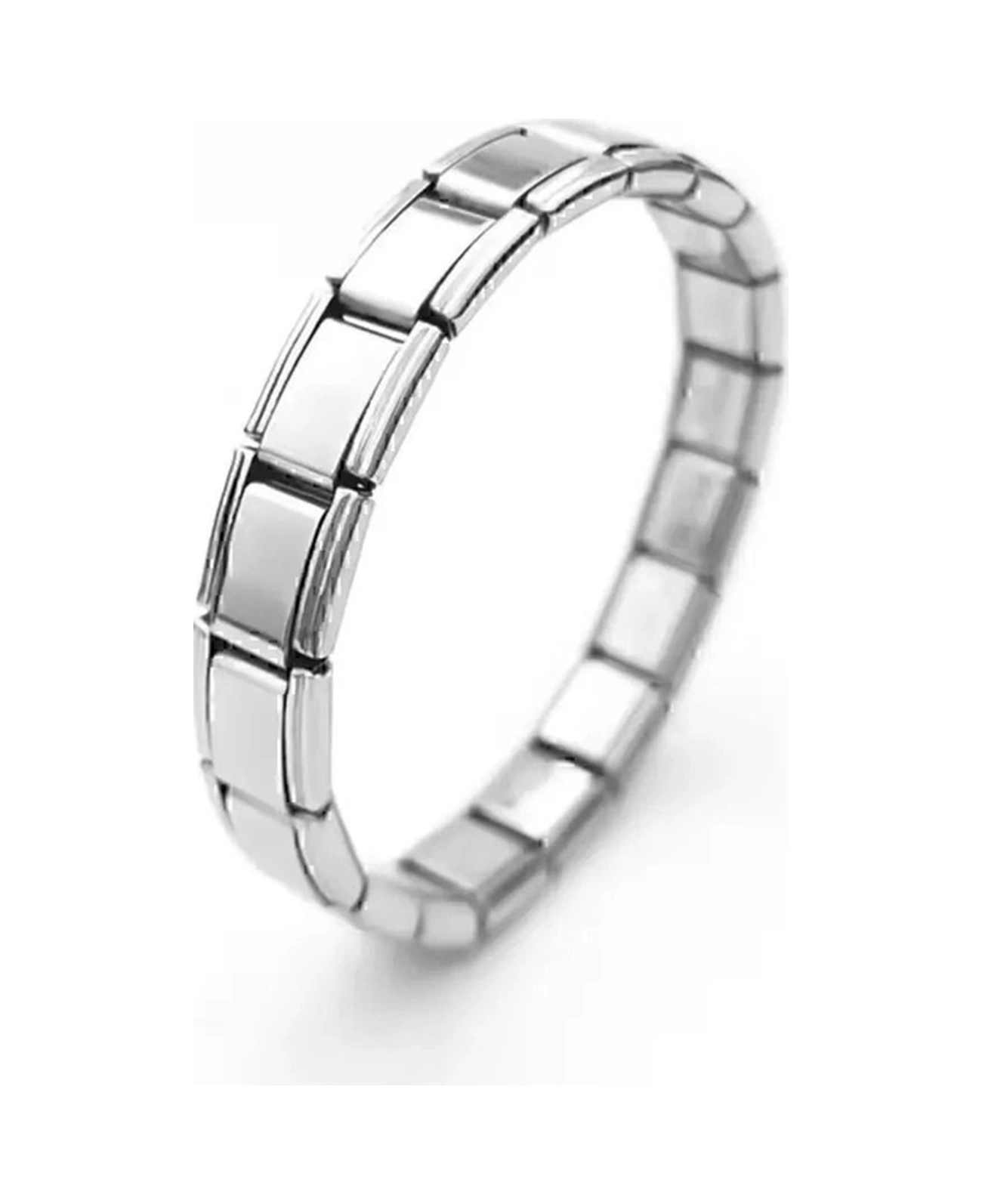 İtalyan Charm Çelik Bileklik Yazılı Ayarlanabilir Ölçü Gold