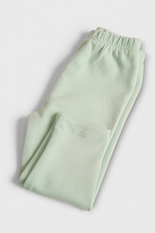 Pamuk Yumuşak Esnek Kumaş Bebek Çocuk Tayt Su Yeşili