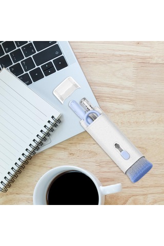 Homyl Kulaklık Temizleme Kalemi, Kulak Tıkacı Için Yumuşak Mavi