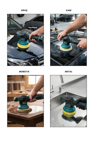 Reschmann R-BX3601 Şarjlı Polisaj Makinesi