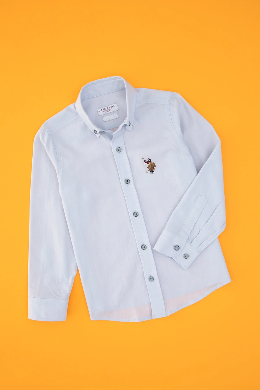 U.s. Polo Assn. Erkek Çocuk Açık Mavi Gömlek Basic 50307704-vr003 Acık Mavı