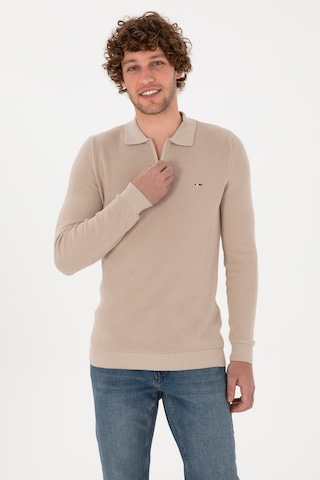 U.S. Polo Assn. Erkek Taş Basic Kazak 50313685-VR049