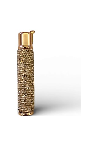 Swarovski Taşlı Çakmak Gold Gold