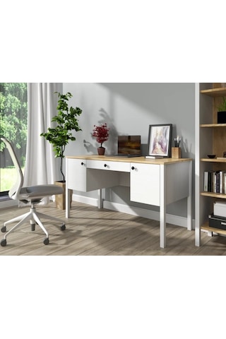 Sakura Frn-20038 Helen Çalışma Masası Beyaz