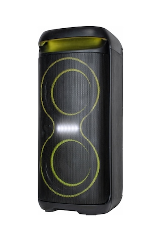 Hepu Hp-954 Kablosuz Mikrofonlu Rgb Işıklı Partybox Hoparlör 40w Güç + Tws + Bluetooth + Uzaktan Kumanda