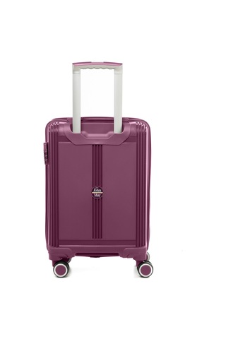 Unisex Jmy8101.09 John May Pp Silikon Valiz Küçük Boy 57x35x25cm Mor Mor