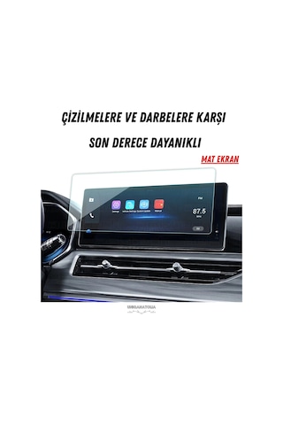 Chery Tiggo 8 Pro 2023 Navigasyon Ve Multimedya Uyumlu Mat Ekran Koruyucu