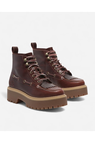 Timberland Stone Street Mıd Lace Up Boot Kadın Kahverengi