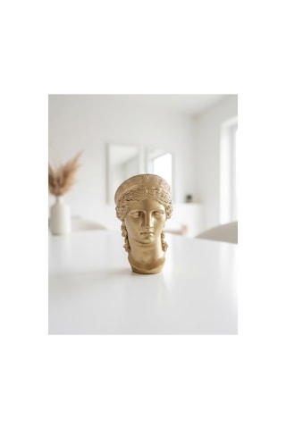Ayrex Zeroxo Antik Yunan Heykeli Gold Dekoratif Mini Obje, Figür / Mitolojik Sanat Dokunuşlu Masaüstü Dekor Diğer