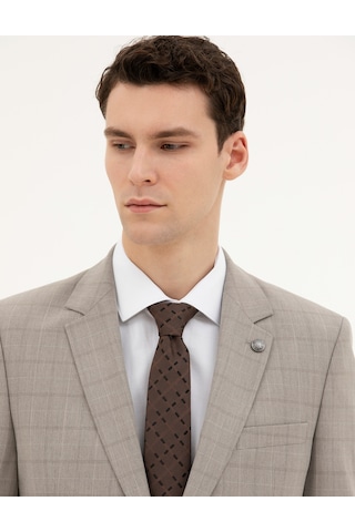 Pierre Cardin Erkek Açık Kahverengi Takım Elbise 50285267-vr002 Açık Kahverengi