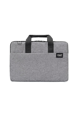 Mack Cityfit Mcc-702 Laptop Çantası, Erkekler Ve Kadınlar İçin Profesyonel Bilgisayar Çantası, 13,3 İnç - 14.1 İnç Notebook Çantası, Evrak Çantası, Gri