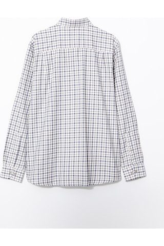 Lcwaıkıkı Classic Bej Regular Fit Uzun Kollu Ekose Gabardin Erkek Gömlek