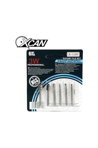 Xcan Hss Yüksek Hızlı 6 Adet Matkap Uçları Ucu Seti Ahşap Oyma