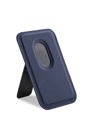 Zore Paris Avec Serisi Standlı Pu Magnetik Kartlık Lacivert