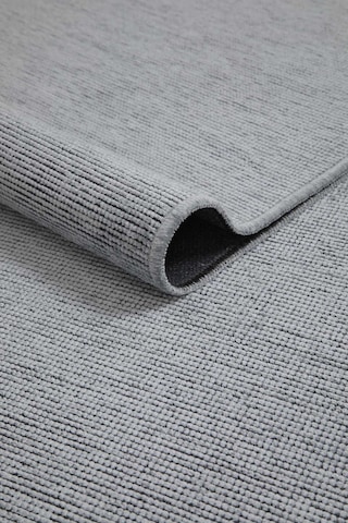 Premium Kalite Kaymaz Tabanlı Vera Doğal Yıkanabilir Kilim Oturma Odası Balkon Bahçe Mutfak Siyah Gri