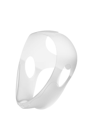 Homyl Buz Baş Sarma Evrensel Rahat Silikon Yüz Paketi Çene Için Beyaz