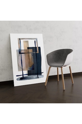 Dikdörtgen Denge Soyut Kanvas Tablo Nv00288