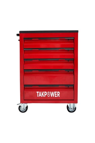 Takpower 5 Çekmeceli Dolu Takım Arabası 190 Parça