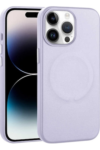 Apple Uyumlu iPhone 14 Pro Max Pu Deri Magsafe Wireless Şarj Özellikli Zore Derix Kapak