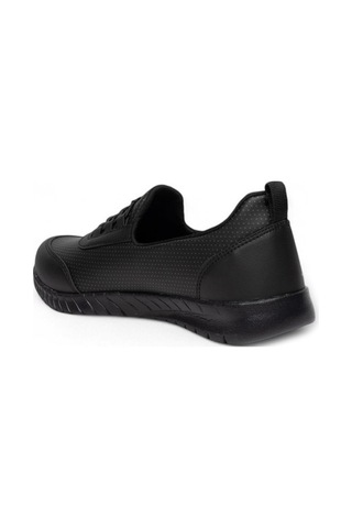 Parley 2024-24 Deri Anatomik Kadın Sneaker Siyah