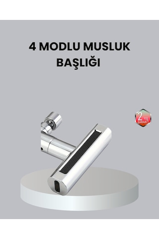 Abs Pirinç Alaşımlı Musluk Başlığı 4 Modlu 360 Dönebilen Ve Ekonomik