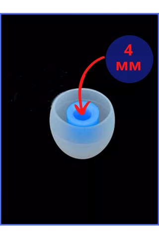 Discount Store Kulaklıklar İçin Evrensel Kulak Yastıkları 3 Çift S, M, L 241878567 Beyaz-mavi