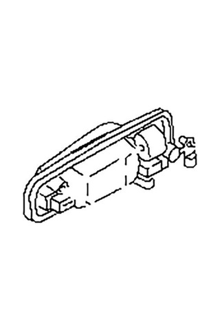 Nissan X-trail Kapi Kolu Ön Diş 2001-2007 806078h561 Ns3952pfl 2.0