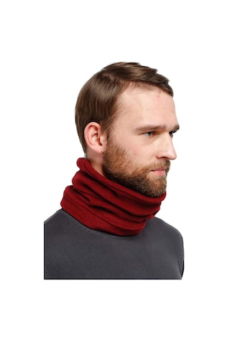 Eleven Markets Kışlık Spor Unisex Bordo Polar Boyunluk Bordo Polar Bordo