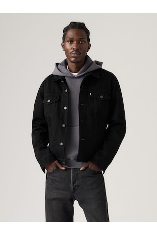 Levi's Erkek Siyah Trucker Kot Ceket 72334-0797-13086 Siyah