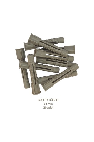 Tuğla Boşluk Dübeli 12 Mm 20 Adet