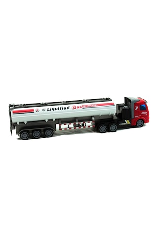 1:48 Ölçek Uzaktan Kumandalı Tanker Tır Işıklı Şarjlı