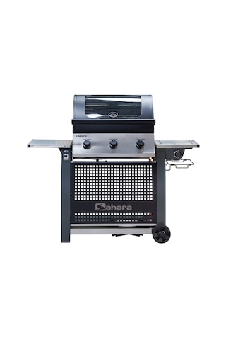 Aygaz S375 Klasik Barbekü - Metalik, Dış Mekan Kullanımına Uygun Metal