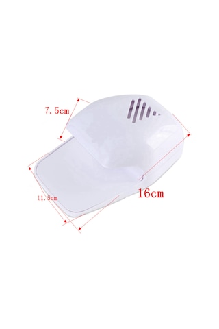 Lemestar Portatif Tırnak Kurutucu, Hızlı Kuruma Fanlı Makyaj Aleti, Abs Malzeme, Uv Işınsız, Ev/salon/seyahat Kullanıma Uygun, Çocuklar İçin Güvenli