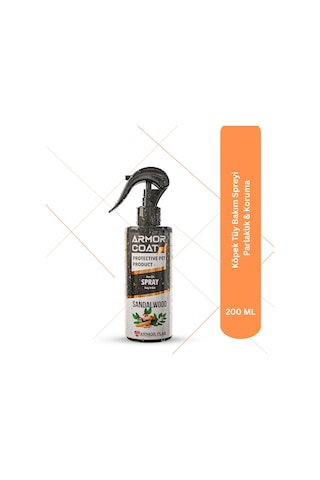 Armor Coat Köpek Bakım Spreyi Sandal Ağacı Kokulu 200 ML