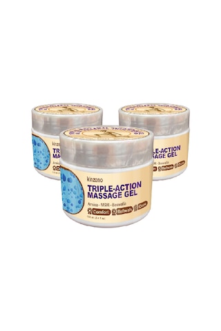 Kinzeno 3 Adet Active-relaxcream 100 Ml Arnika Montana Özü Glukozamin Kondroitin Msm İçerikli Rahatlamaya Krem