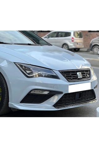 Seat Leon Mk3.5 Cupra Ön Ek Karlık Abs Plastik Mat Siyah 2017 2018 2019 2020 Makyajlı Kasa