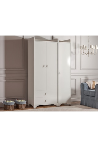 Patiko BDLP 049 Dolap Beyaz