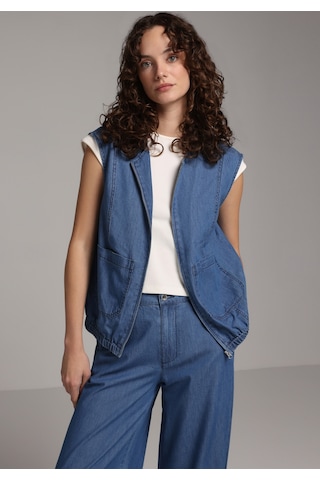 Colin's Colins Regular Fit Kadın Mid İndigo Denim Yelek Cl1081427 Q1.v1 Dn45031