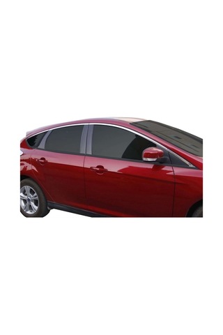 Ford Focus 3 Hb Cam Üst Çıtası 8 Prç. Krom 2011-2014