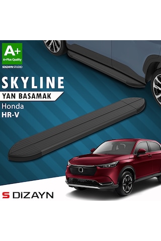 S-dizayn Honda Hr-v 3 Skyline Siyah Yan Basamak 173 Cm 2021 Üzeri A+ Kalite