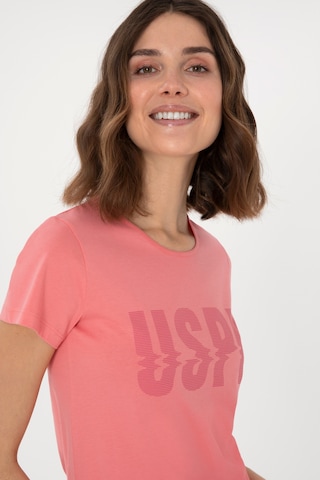 U.s. Polo Assn. Kadın Pembe Pijama Takım 50312917-vr041 Pembe