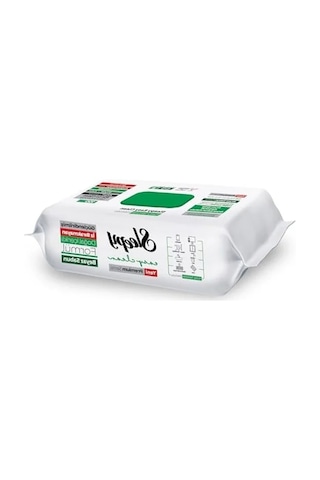 Beyaz Yüzey Temizlik Havlusu Mendili, 100 Yaprak, Sabun Katkılı