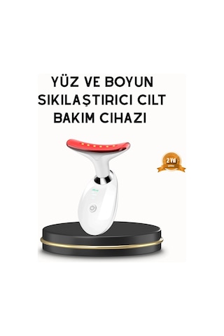 Boyun Ve Gıdı Toparlayıcı Ems Cilt Sıkılaştırıcı 7000 Titreşim Isı Terapisi