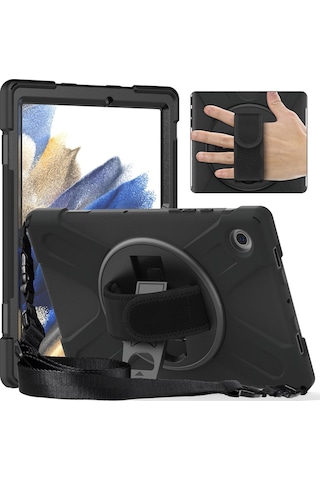 Newface - 754 - Lenovo M10 Fhd Plus X606f Kılıf Amazing Tablet Kapak - Csmo-tex - - Siyah