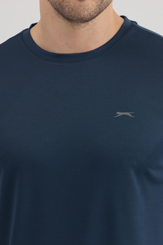 Slazenger OMAR KTN Erkek Indigo Tişört